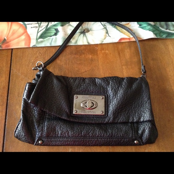 Cole Reaction Bags Cole Reaction Black Pvc Shoulder